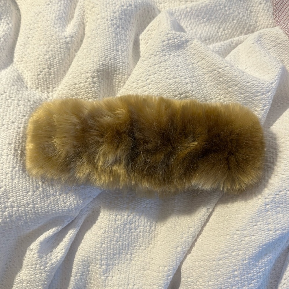 Love your melon faux fur headband